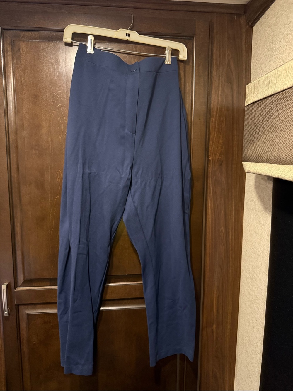 Worthington Women's Navy Straight-Leg Dress Pants